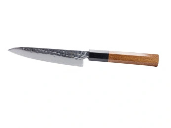 Aka Tori Damaszener-Allzweckmesser 5" mit Gravur - Tokyo Hammer