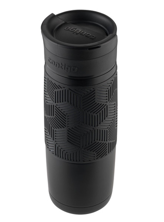 Tasse personnalisée thermiqnue Contigo Transit (Metra) - Noir