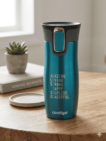 Mug isotherme Contigo West Loop 2.0 470ml - Biscay Bay- Mother