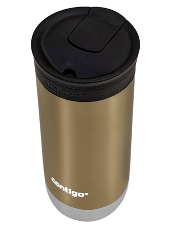 Taza térmica Contigo Huron 2.0 con grabado 470ml - Oro