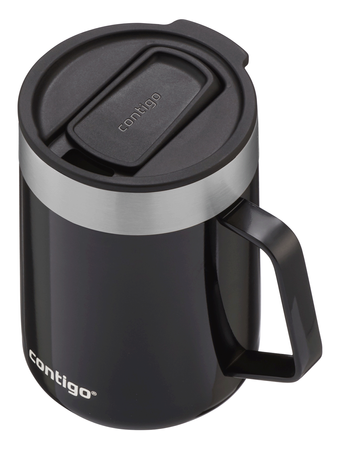 Tasse personnalisée thermiqnue Contigo Streeterville 420 ml - Noir