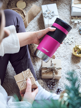 Mug isotherme Contigo Byron 2.0 470 ml - Rose mat