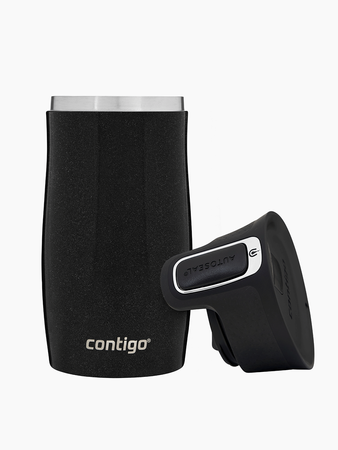 Taza térmica Contigo West Loop Mini 300ml - Campanilla - Negro Metálico