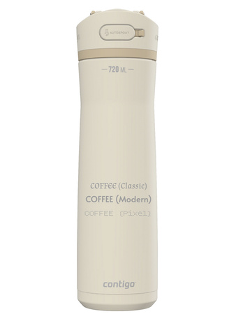 Bouteille isotherme Contigo Ashland 2.0 Chill 720 ml - Oatmilk - Avec votre gravure