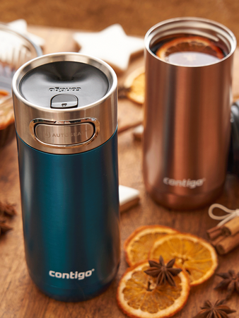 Taza térmica Contigo Luxe 360ml con grabado - Biscay Bay