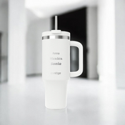 Becher mit Thermalwasser mit Gravur Streeterville Tumbler 1200 ml - Salt