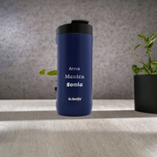 Mug thermique Dr.Bacty Notus 360 ml avec gravure - bleu marine