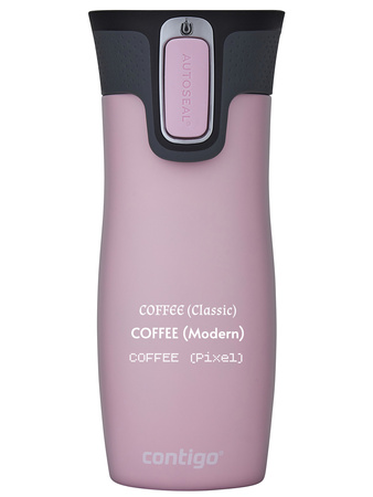 Thermobecher mit gravur  Contigo West Loop 2.0 470ml - Pink Matte
