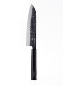 Aka Tori Damaszener-Santokumesser 7" mit Gravur - Tokyo Black