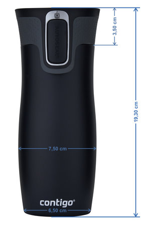 Contigo West Loop 2.0 470ml thermal mug - Black - Cat