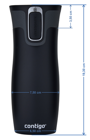 Contigo Mug thermique West Loop 2.0 470ml - Pour son 50e anniversaire - Acier