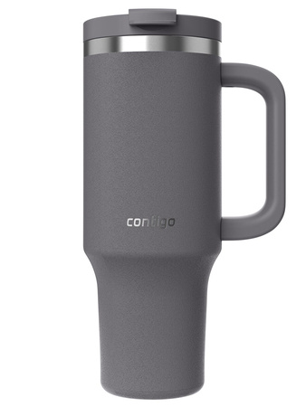Becher mit Thermalwasser mit Gravur Streeterville Tumbler 1200 ml - Darkstone
