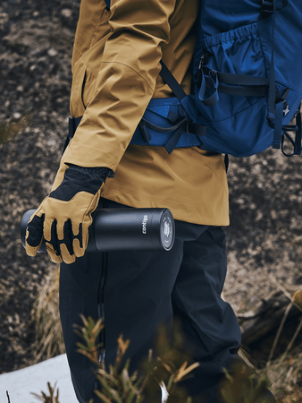 Termo turístico/viajero Contigo 740ml - Negro mate