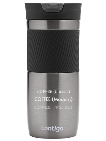 Thermobecher mit gravur Contigo Byron 470ml - Gunmetal 