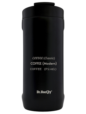 Mug thermique Dr.Bacty Notus 360 ml avec gravure - noir