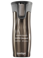 Tasse personnalisée thermiqnue Contigo West Loop - Latte