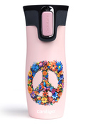 Mug isotherme Contigo West Loop 2.0 470ml - Rose mat - Peace