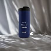 Mug thermique Dr.Bacty Notus 360 ml avec gravure - bleu marine