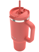 Becher mit Thermalwasser mit Gravur Streeterville Tumbler 1200 ml - Coral