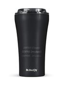 Dr.Bacty Apollo 2.0 keramikbeschichteter Kaffeebecher 360 ml - Schwarz Matt