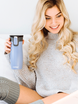 Tasse personnalisée thermiqnue Contigo West Loop - Earl Grey