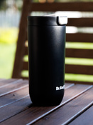 Dr. Bacty Atlas 540 ml Engraved Thermal Mug - Black