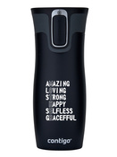 Mug isotherme Contigo West Loop 2.0 470 ml - Mother - Noir