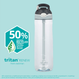 Bouteille d'eau écologique Contigo Ashland 720ml - Citron/Blanc