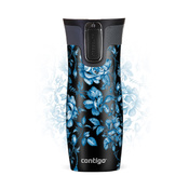 Thermal Mug Contigo West Loop 470 ml - Matte Black - Cat Eyes