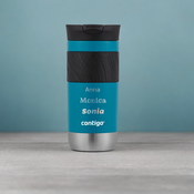 Taza térmica Contigo Byron 2.0 470ml con grabado - Azul mate