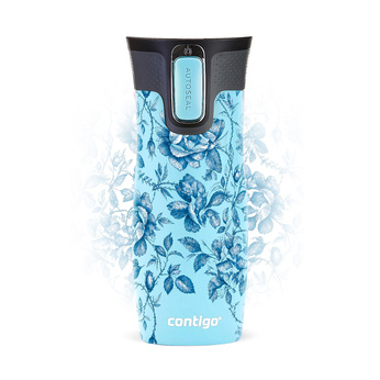 Thermobecher Contigo West Loop 470 ml Schwarz - Cat eyes