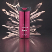 Thermal mug Contigo Huron 470ml with custom inscription - engraved - Vivacious