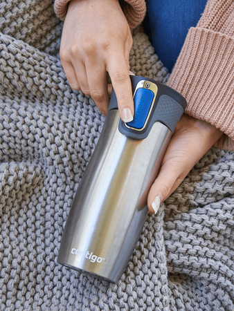 Contigo Mug thermique West Loop 2.0 470ml - Pour son 50e anniversaire - Acier
