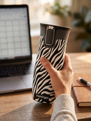 Thermobecher Contigo West Loop 470 ml Schwarz - Cat eyes