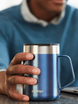Taza térmica Contigo Streeterville con grabado 420ml - Azul