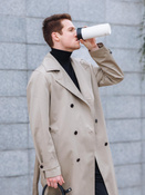 Vaso Térmico Contigo West Loop 3.0 470ml - Bulldog francés - Blanco mate