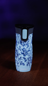 Thermal Mug Contigo West Loop 470 ml - Matte Black - Cat Eyes