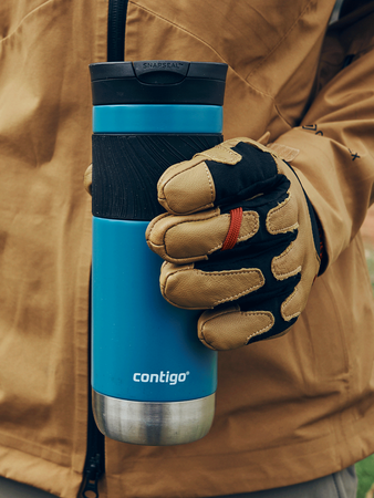 Mug thermique Contigo Byron 2.0 470ml avec gravure - Bleu Mat