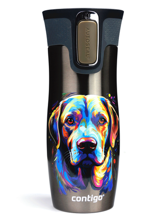 Taza térmica Contigo West Loop 2.0 470ml - Perro - Latte