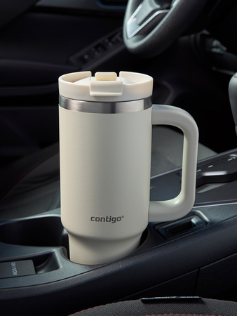 Taza térmica en el agua con grabado Streeterville Tumbler 800 ml - Oatmilk