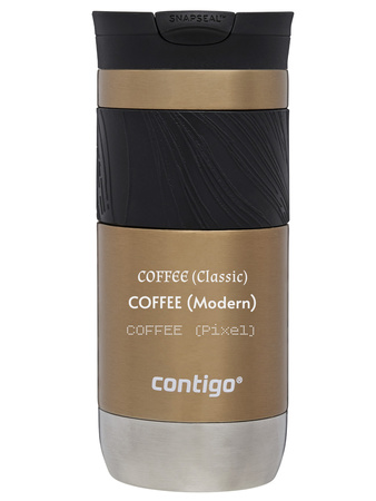 Taza térmica Contigo Byron 2.0 470ml con grabado -Oro
