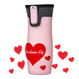 Contigo West Loop Hearts mug thermique 470 ml - Pink Matte 