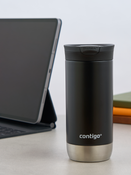 Termo cafe Contigo Huron 2.0 470ml - Negro - postventa