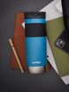 Mug thermique Contigo Byron 2.0 470ml avec gravure - Bleu Mat