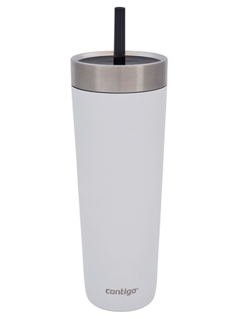 Taza térmica con paja  Luxe Tumbler 720ml con grabado - Salt