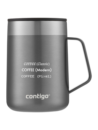 Thermobecher mit gravur Contigo Streeterville 420 ml - Grau