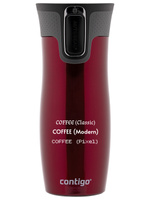 Taza térmica Contigo West Loop 2.0 con inscripción personalizada - grabado - Rojo