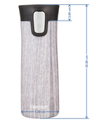 Thermobecher Contigo Pinnacle Couture 420ml - Blonde Wood