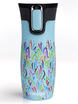 Taza térmica Contigo West Loop 2.0 470ml - Flores - Azul Mate