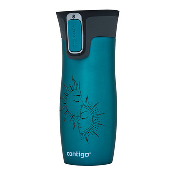 Thermal Mug Contigo West Loop 470 ml - Sun and moon